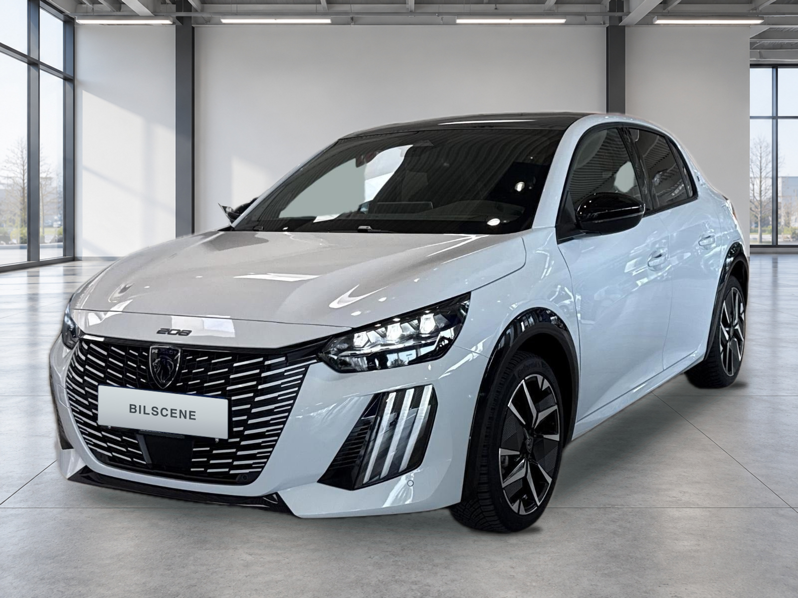 Peugeot e-208 redigeret med Basis-metoden