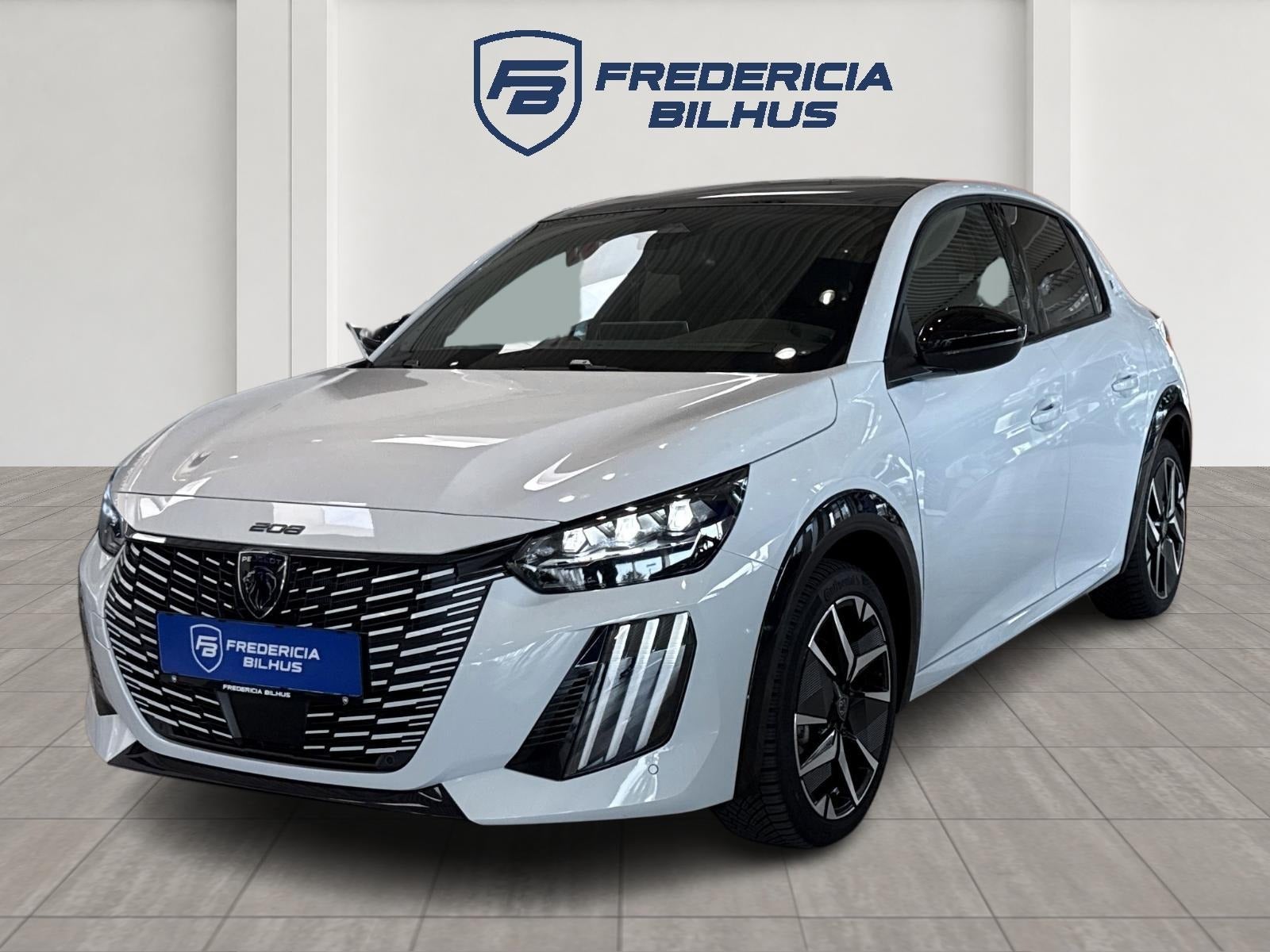Peugeot e-208: faktisk originalfoto fra forhandleren